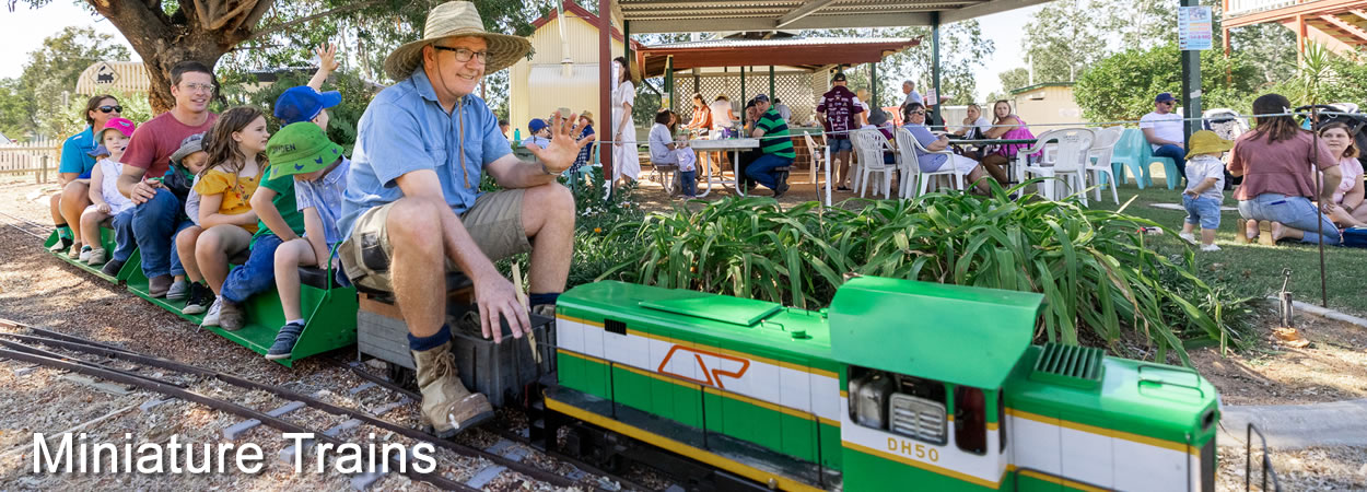 Barcaldine Tree of Knowledge Festival - Miniature  Trains